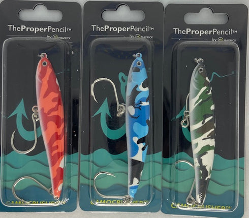 CamoCrusher™  Proper PENCIL™  Long Cast Stickbait Lure